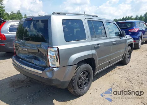 2012 Jeep Patriot Sport из США, поврежденный, VIN 1C4NJPBB9CD512511